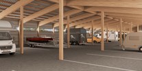 Abstellplatz - Art des Unterstellplatzes: befestigter Platz - Hall of Fame Pucking Stellplätze für Wohnmobile, Anhänger und Boote