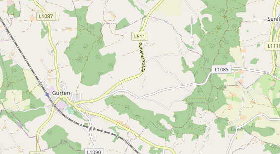 Einstellplatz auf Karte