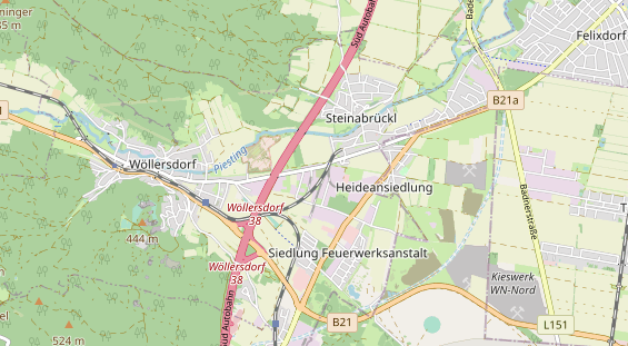 Einstellplatz auf Karte