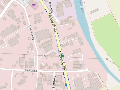 Einstellplatz auf Satellitenbild