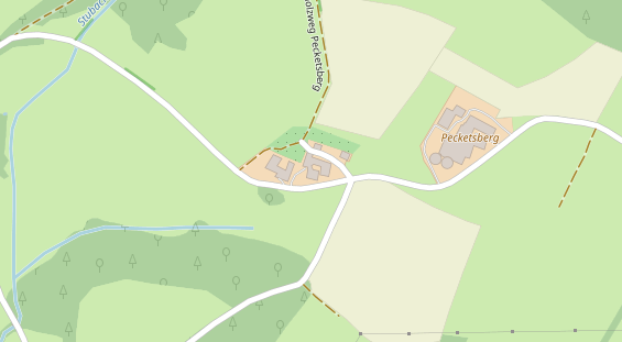 Einstellplatz auf Satellitenbild