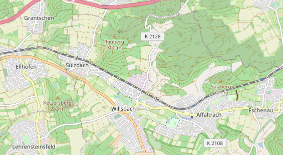 Einstellplatz auf Karte