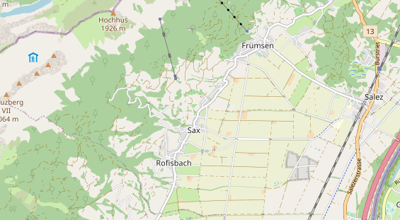 Einstellplatz auf Karte