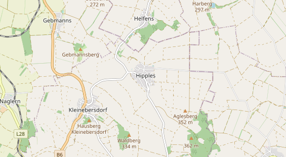 Einstellplatz auf Karte