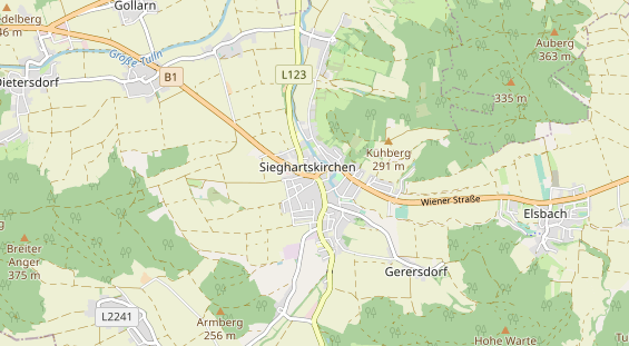 Einstellplatz auf Karte