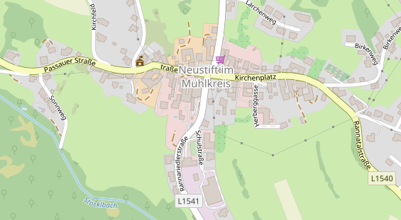 Einstellplatz auf Karte