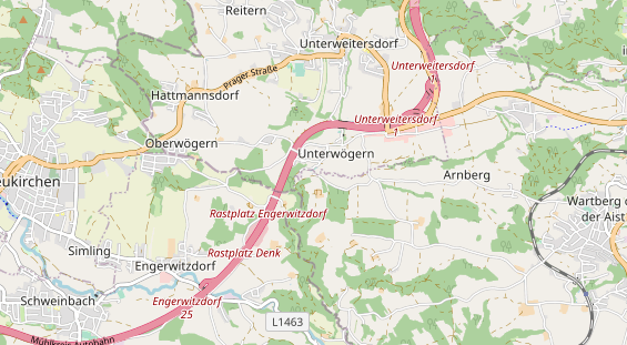 Einstellplatz auf Karte