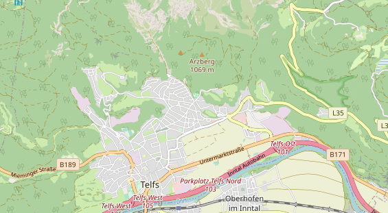 Einstellplatz auf Karte