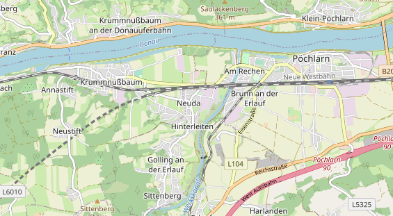 Einstellplatz auf Karte