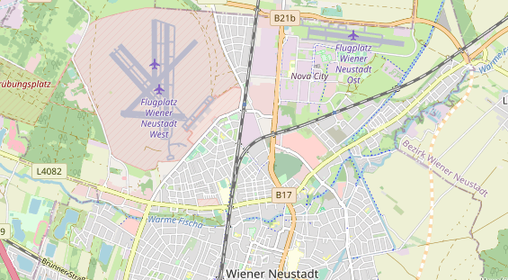 Einstellplatz auf Karte