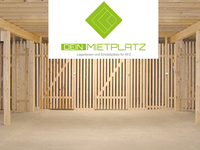 Abstellplatz - geeignet für: Wohnwagen - Salzburg - Seenland - Lagerhalle individuell gestaltbar - Dein Mietplatz 