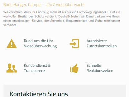Abstellplatz - Bewachung: Videoüberwachung - PLZ 88630 (Deutschland) - Kerstin Sehmer