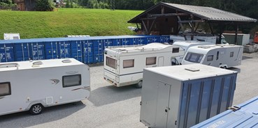 Abstellplatz - geeignet für: Reisemobile - Region Zell am See - Stellplätze - TAUERNSTORAGE Bruck a.d Glocknerstrasse 