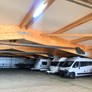 Einstellplatz: Camperhalle 2 - Einstellplatz Wohnmobile,Wohnwagen, Boote, Fahrzeuge ect, plus Werkstattboxen