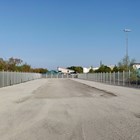 Einstellplatz: Ausschnitt des umzäunten Abstellgeländes - Abstellplätze für Wohnmobile, Wohnwagen etc. in Vaihingen/Enz - Kleinglattbach