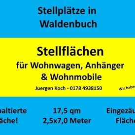 Einstellplatz: Stellplatz Waldenbuch