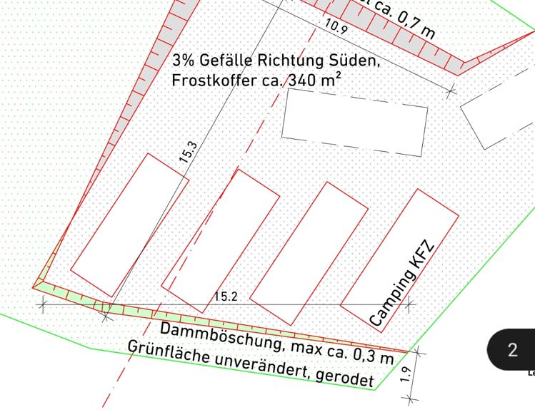 Abstellplatz - Österreich - Grosszügiger Abstellplatz in Telfs, privat und geschützt, für nur 5 Fahrzeuge