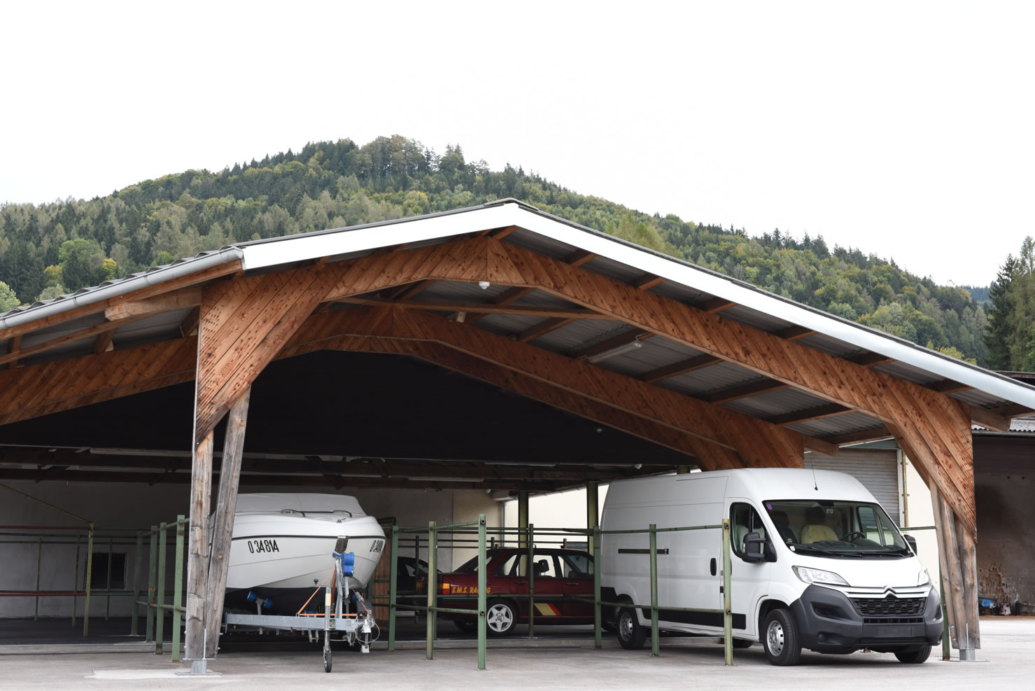 Einstellplatz: Almtaldepot