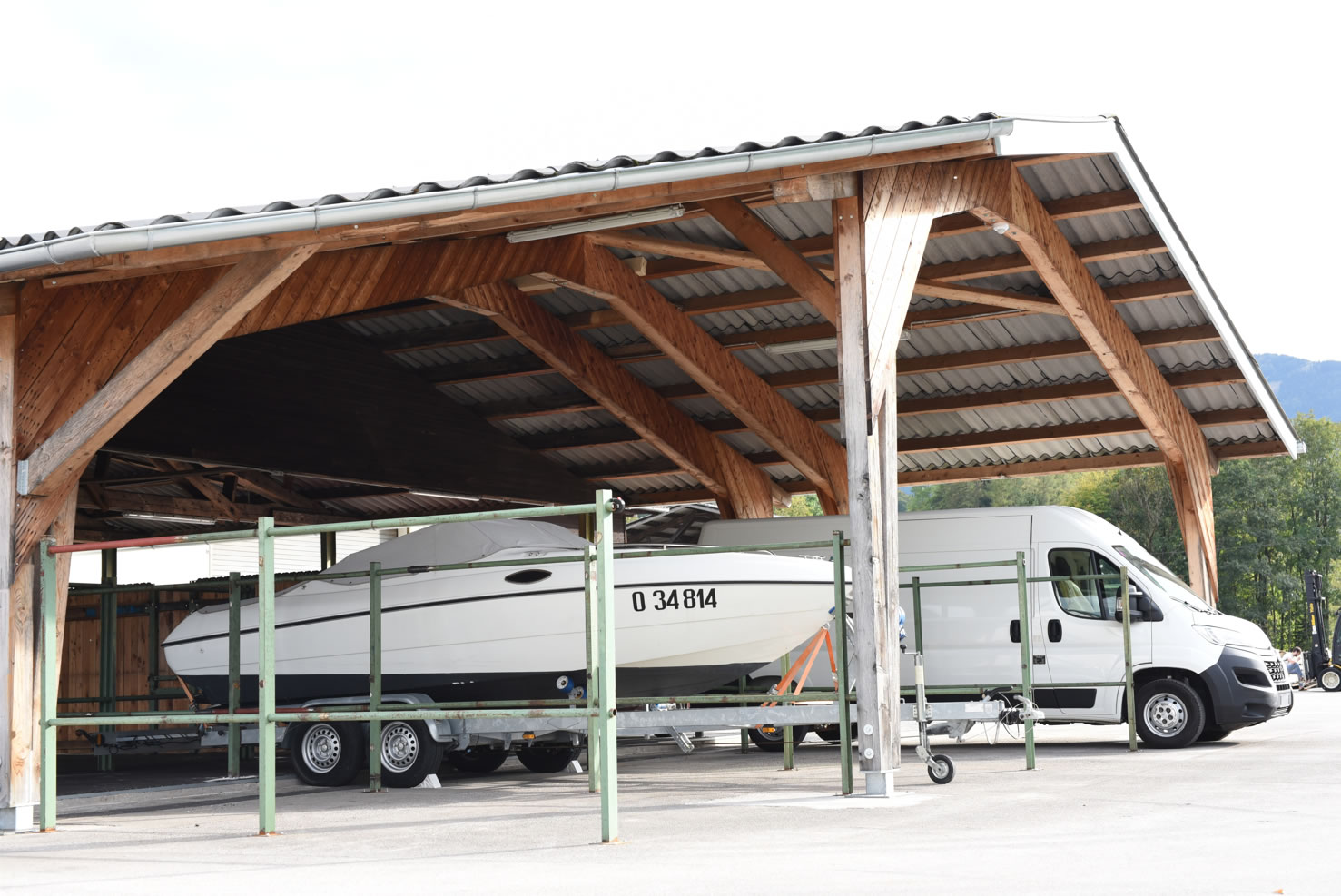 Einstellplatz: Almtaldepot