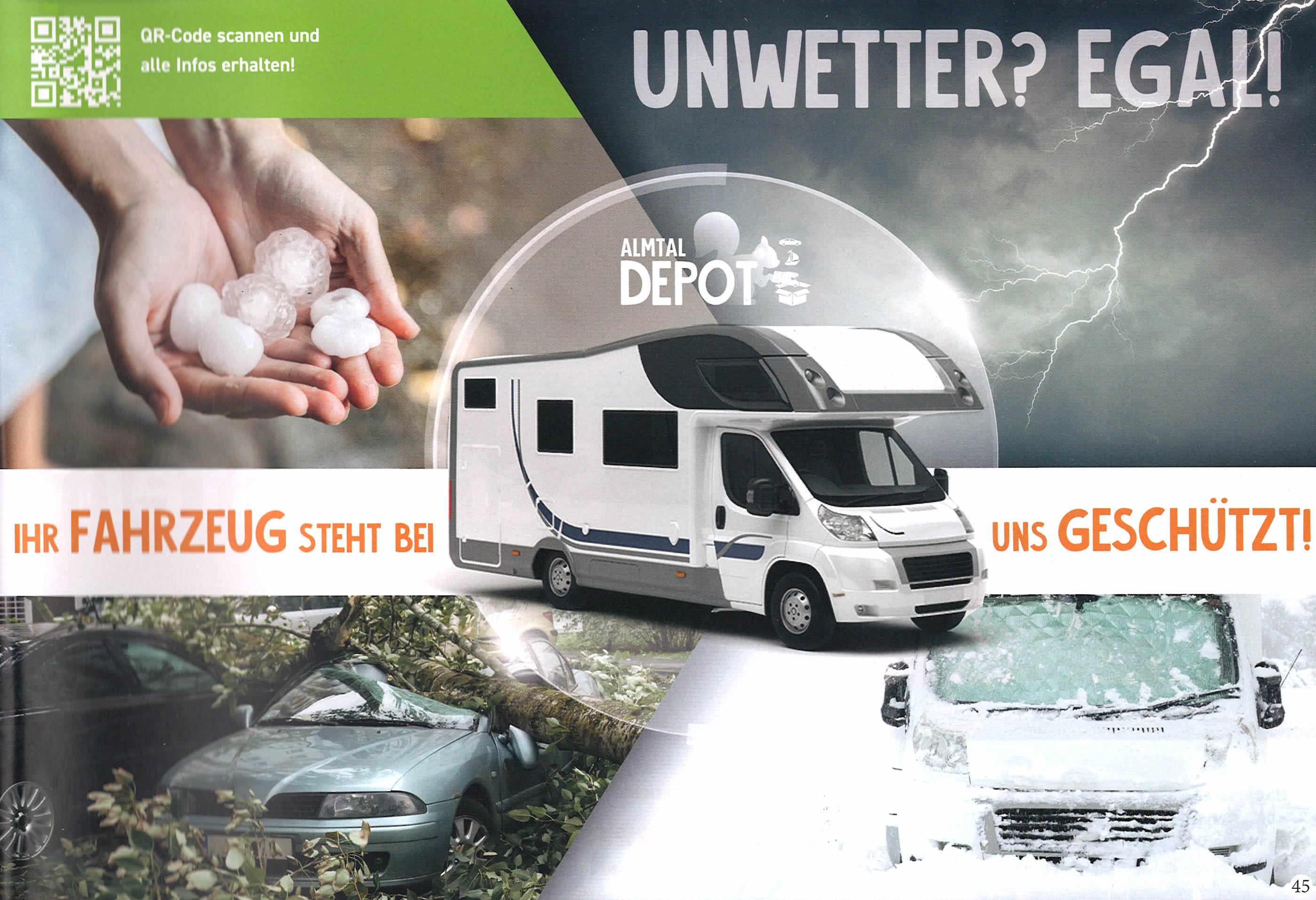 Abstellplatz - geeignet für: Wohnwagen - Oberösterreich - Almtaldepot