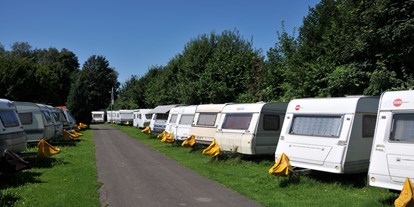 Abstellplatz - geeignet für: Wohnwagen - Bayern - Beschreibungstext für das Bild - Abstellplätze - Lech Camping