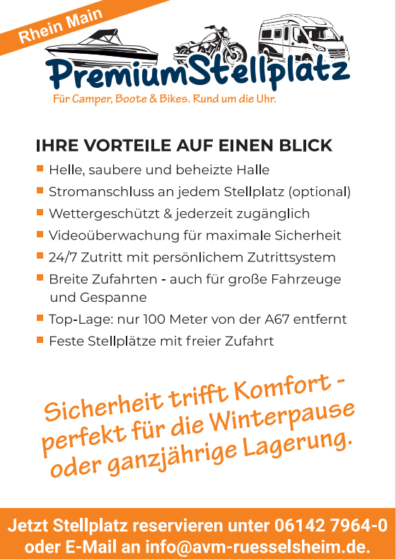 Abstellplatz - geeignet für: Oldtimer - Deutschland - Stellplatz für: Wohnwagen, Wohnmobil, Oldtimer, Motorrad, Boot