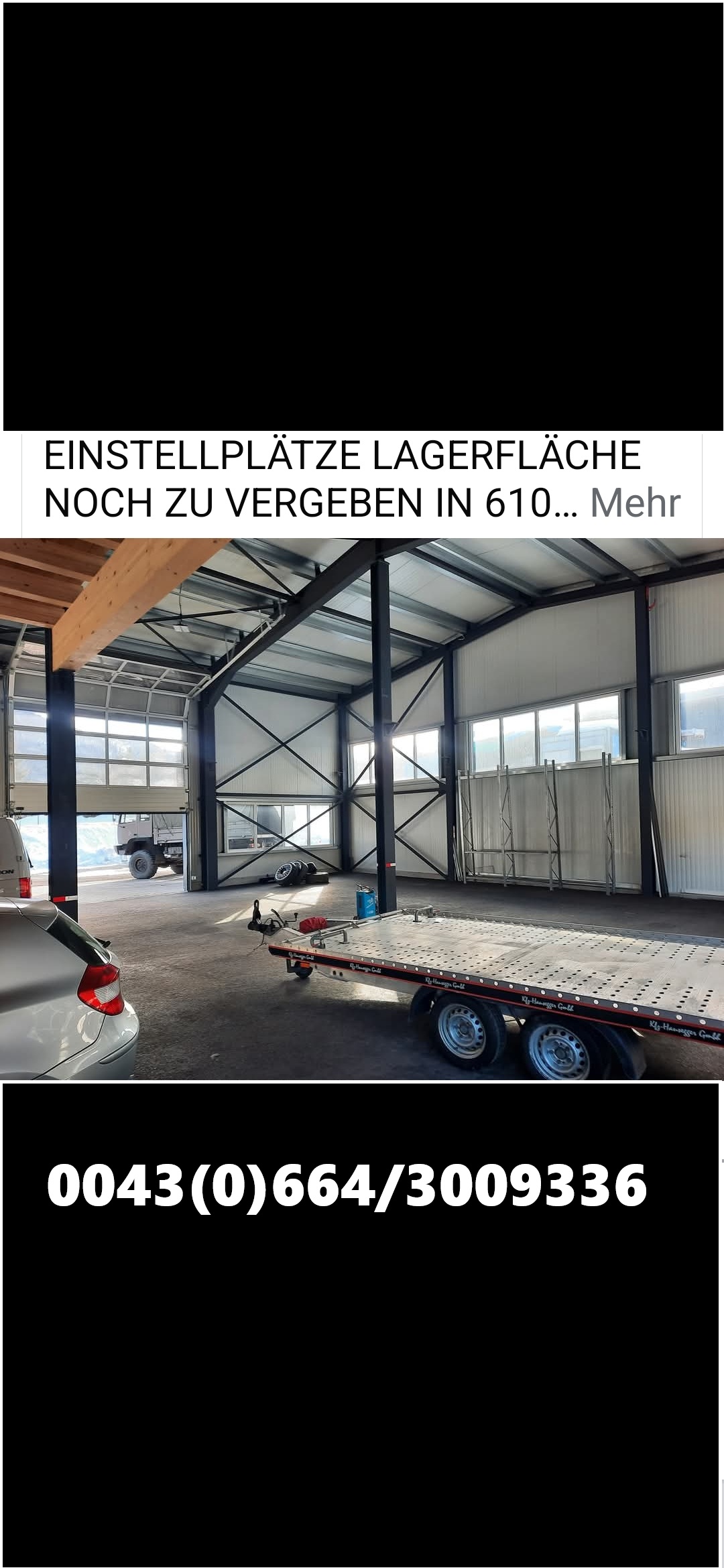 Abstellplatz - Leutasch Wohnwagen Boote Autos Oldtimer in A6105 Leutasch